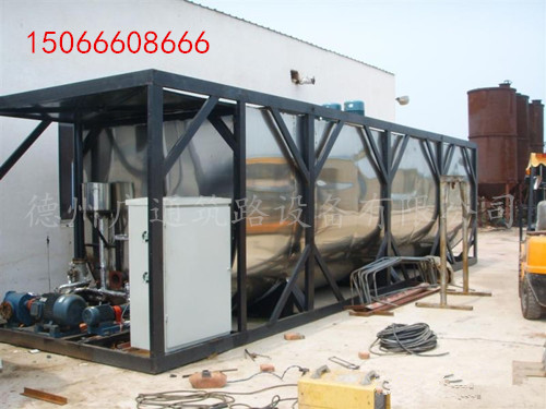 彩色瀝青設備施工工地